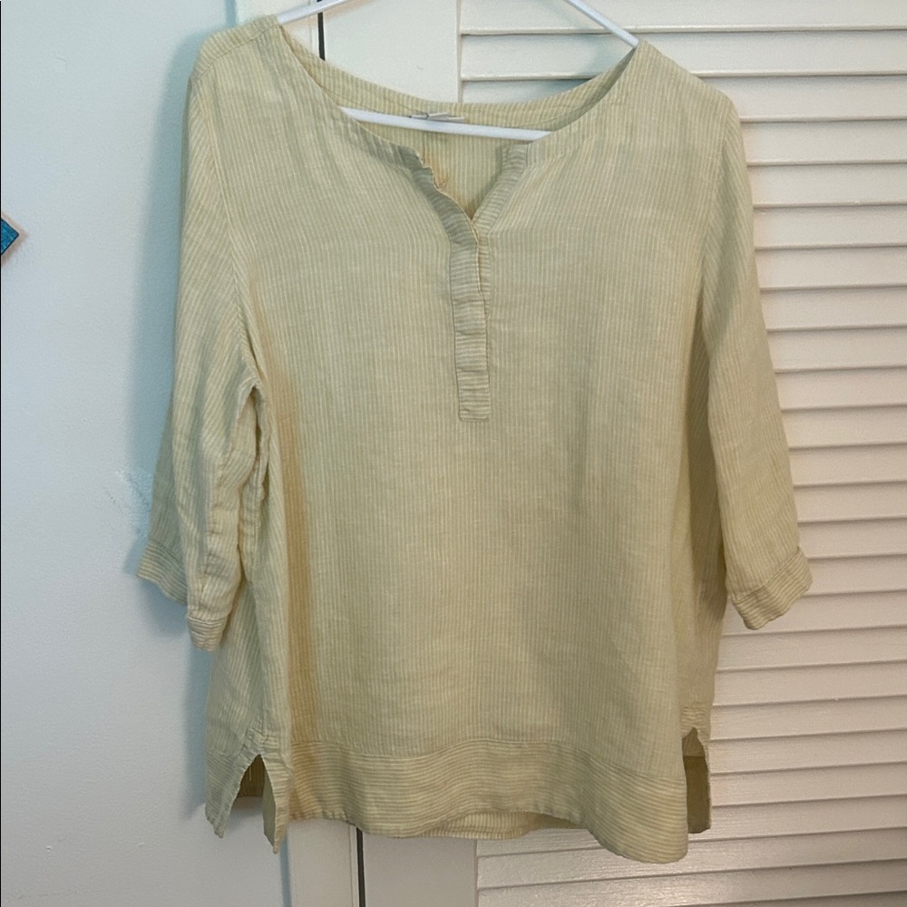 J. Jill Light Tan Women's Blouse
